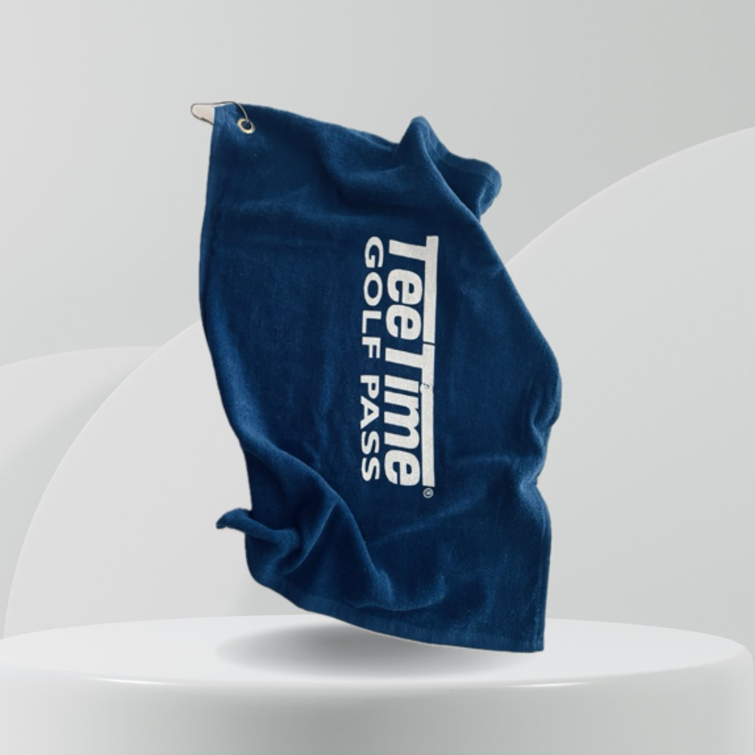 Golf towel - TeeTime Golf Pass branded