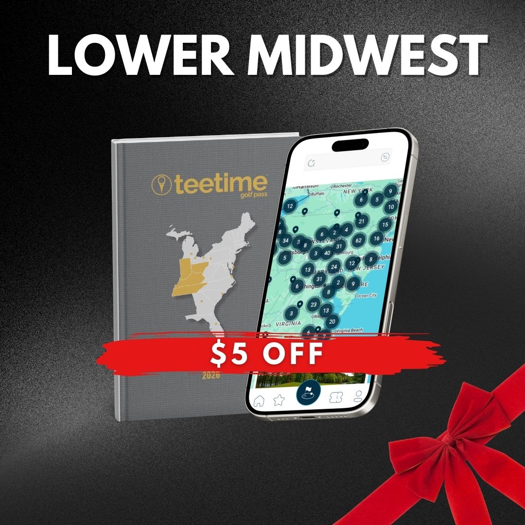 TeeTime Golf Pass - Lower Midwest -Cyber Monday Sale