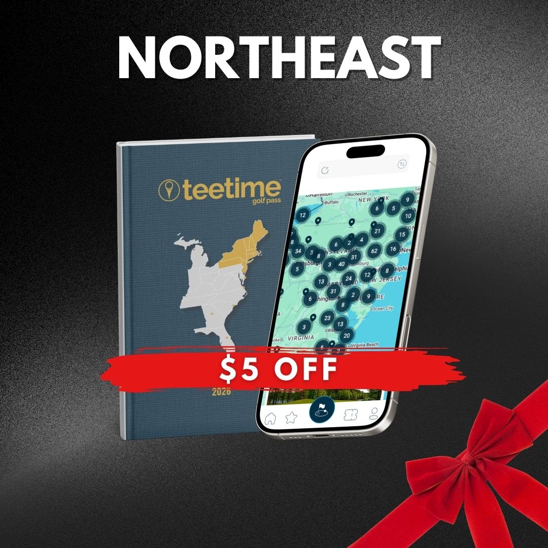TeeTime Golf Pass - Northeast -Cyber Monday Sale