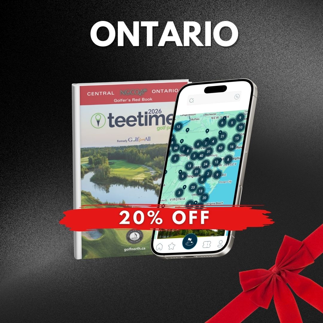 TeeTime Golf Pass - Ontario -Cyber Monday Sale