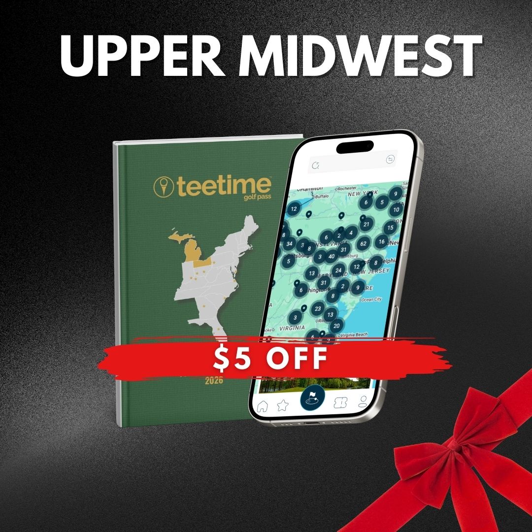 TeeTime Golf Pass - Upper Midwest -Cyber Monday Sale