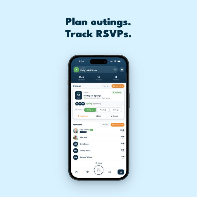 App Group Outing RSVP