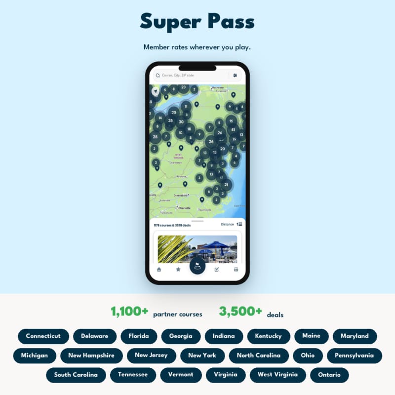 Super Pass Regional Coverage