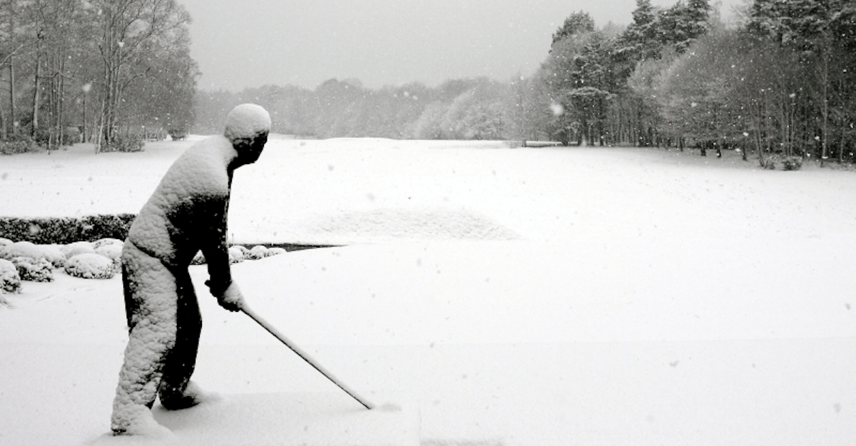 winter golf