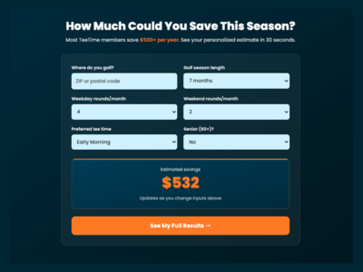 Golf Savings Calculator: Find Out If a Golf Pass Is Actually Worth It