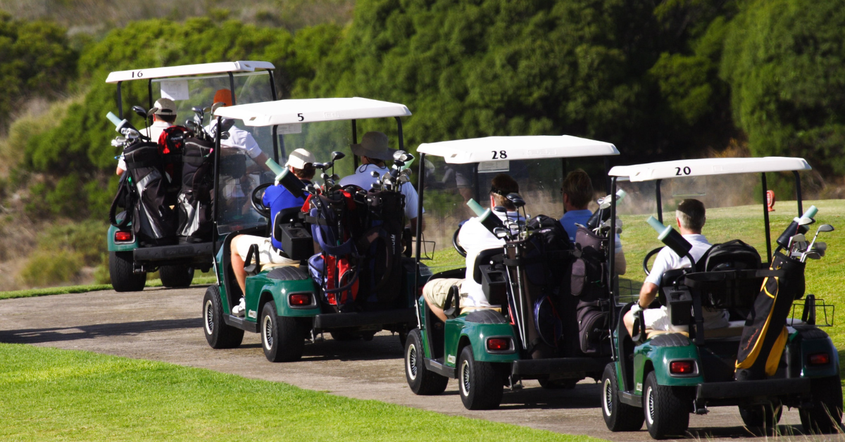 Golfing