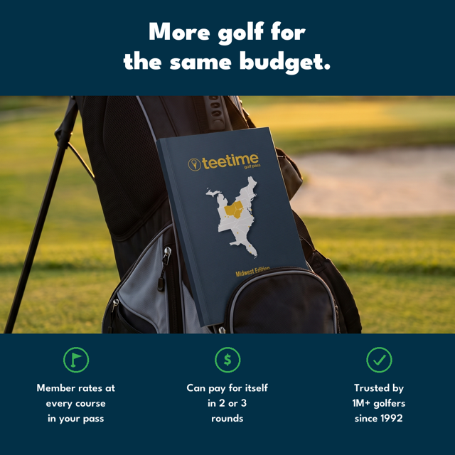 Midwest with golf bag