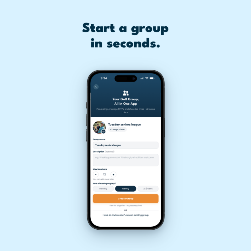 App Create a Group